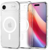 Ultra Hybrid MagSafe dėklas iPhone 17 Air, skaidrus matinės baltos spalvos