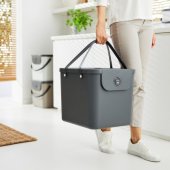 Albula antracito spalvos 40L