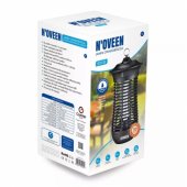 Noveen Lampa owadobójcza IKN18 IPX4 czarna