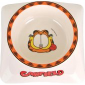 Garfield Miska z melaminy dla kota biała
