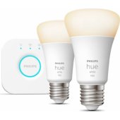 Philips Hue pradinis rinkinys, tiltas + 2 × E27 W 9.5W BT lemputės