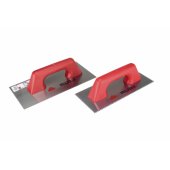 Rubi dantyta mentelė 28 cm 8 x 8 mm, uždara plastikinė rankena (65967)
