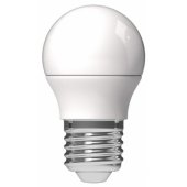 LED lemputės E27, G45, 4,5 W, 470 lm, 3000 K - šiltai balta