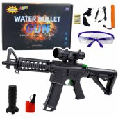 Assault Rifle For Water Balls Hydrogel Sight Glasses Black 86cm