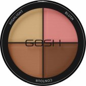 Gosh Gosh CONTOUR STROBE KIT kontūravimo paletė 002 Medium