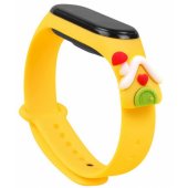 Xiaomi Mi Band 3/ 4 geltona kalėdinė trobelė