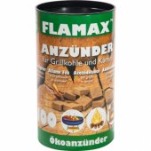 Ecological firelighter cubes 100 pcs. in a cylinder