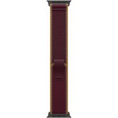49mm Burgundy Trail Loop Black Titanium Finish S/ M