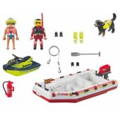 Action Heroes Fire Boat with Water Scooter - 71464