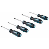 Makita atsuktuvų rinkinys E-10534, 5 vnt. (juodas/ mėlynas, ergonomiškas, guminis