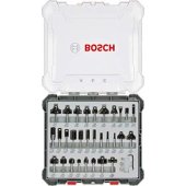 Cutter set 30 pcs Mixed 8mm shank - 2607017475