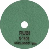 Rubi poliravimo diskas sausam poliravimui, grūdėtumas 1500, 100 mm (62975)