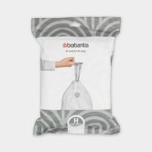 _7731347 BRABANTIA maišeliai H 50–60L (pakuotėje 40 vnt.) balti 138744