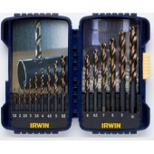 Irwin IRWIN 15 vnt. grąžtų rinkinys. 1,5 mm, 2 mm, 2,5 mm, 3 mm, 4 mm, 4,5 mm,