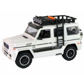 Battery-powered off-road car white