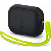 Silicone Fit Strap Case Apple AirPods Pro 1/ 2 Black-Green