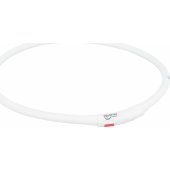 Trixie Obroża migająca USB, dla psa, wielokolorowa, silikon, XS–XL: 70