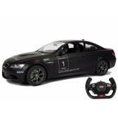 BMW M3 Remote Controlled Sports Car RC Rastar Black 1:14