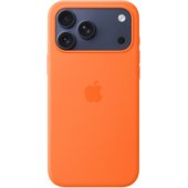 Silicone Case with MagSafe iPhone 17 Pro Max Orange