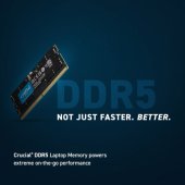 Micron Black 2x32GB DDR5 4800MHz Ikke-ECC SO-DIMM CT2K32G48C40S5