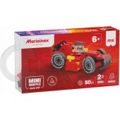 Marioinex Mini Waffle Cars 50 pcs. red