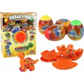 Cracking Dinosaur Egg Draw Colorful Shell 12 pcs.