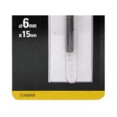 Stanley Frez trzpieniowy 6x15mm prosty - STA66000