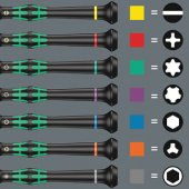 Kraftform Micro Big Pack 1 - Electronics screwdriver set