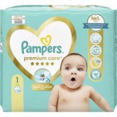 Premium Care Nappies, Size 1, 2-5kg, 26pcs