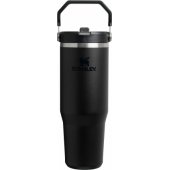 The IceFlow Flip Straw 2.0 gertuvė 890 ml juoda