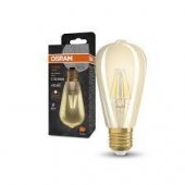 BULB LED EDISON 4W E27 824 410LM FIL