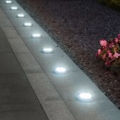 Maclean MCE318 LED IP44 12 SMD 4000K solar overhead lamp.