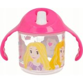 Disney gertuvė su snapeliu Princess 250ml skaidri