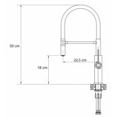 QUADRON GEMMA kitchen mixer (3623501_BLMPVDG1)