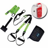Schildkr�t Fitness Schlingentrainer Schwarz- Gr�n 960026