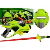 Space Weapons Laser Pistol Light Saber Mask Green