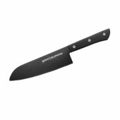 SHADOW universalus Santoku peilis su juoda nepridegančia danga 7.0"/ 175mm