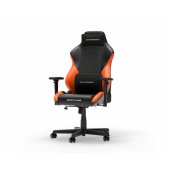 DRIFTING L Black & Orange EPU Leather
