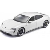 Bburago Porsche Taycan Turbo S baltas 1:24 BBURAGO