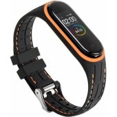 Smart Mi Band 3|4 Black/ Orange