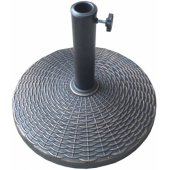 Parasol base D44.5cmxH33.5cm/ 10kg Bronze