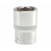 Lankstus šešiakampis galvutės antgalis, CrV, 1/ 2" 19mm