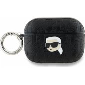 Monogram Karl Head Case Apple AirPods Pro 2 (2022/ 2023) Black