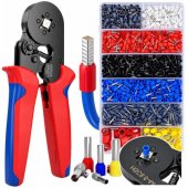Crimping Tool Set for Cable Connectors and Ferrules 1800 pcs.