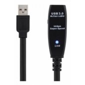 Active USB 3.0 Extension Cable 7m Black