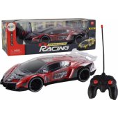 Remote Controlled RC Sports Car 1:16 Scale Red Lights