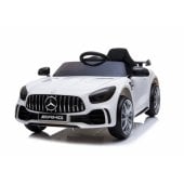 Mercedes GTR elektrinis automobilis - baltas