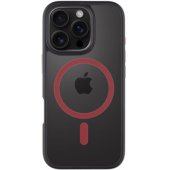 "MagForce Hyperstealth 2.0 Cover iPhone 16 Pro" Black-Red