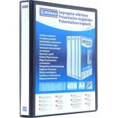 Segregator Donau 4-ringowy A4 40mm czarny