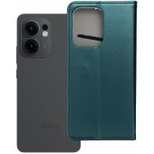 Smart Magneto Book Case Oppo Reno 13F 4G/ 5G Dark Green